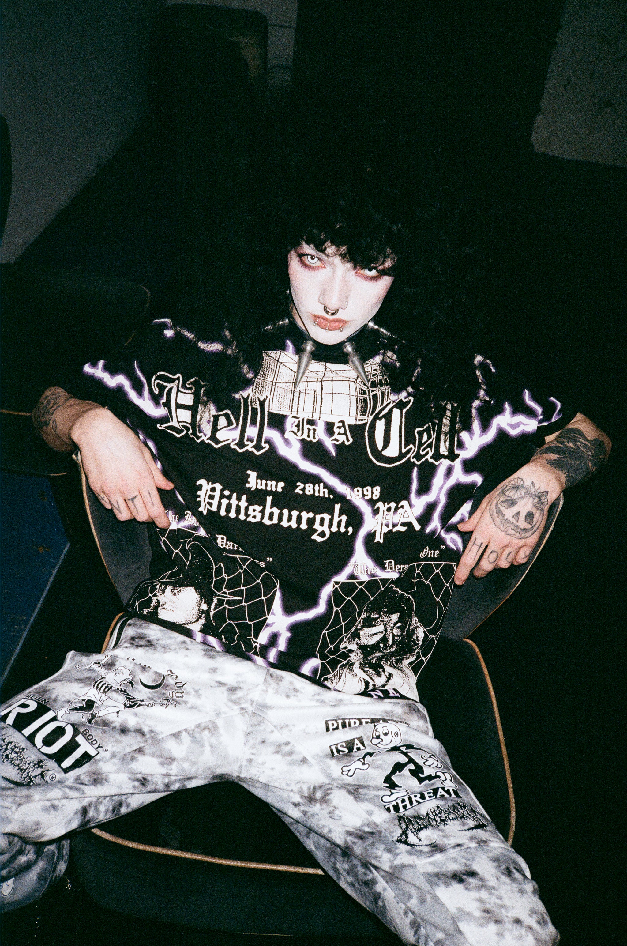 Hell In A Cell t shirt (restocked!)