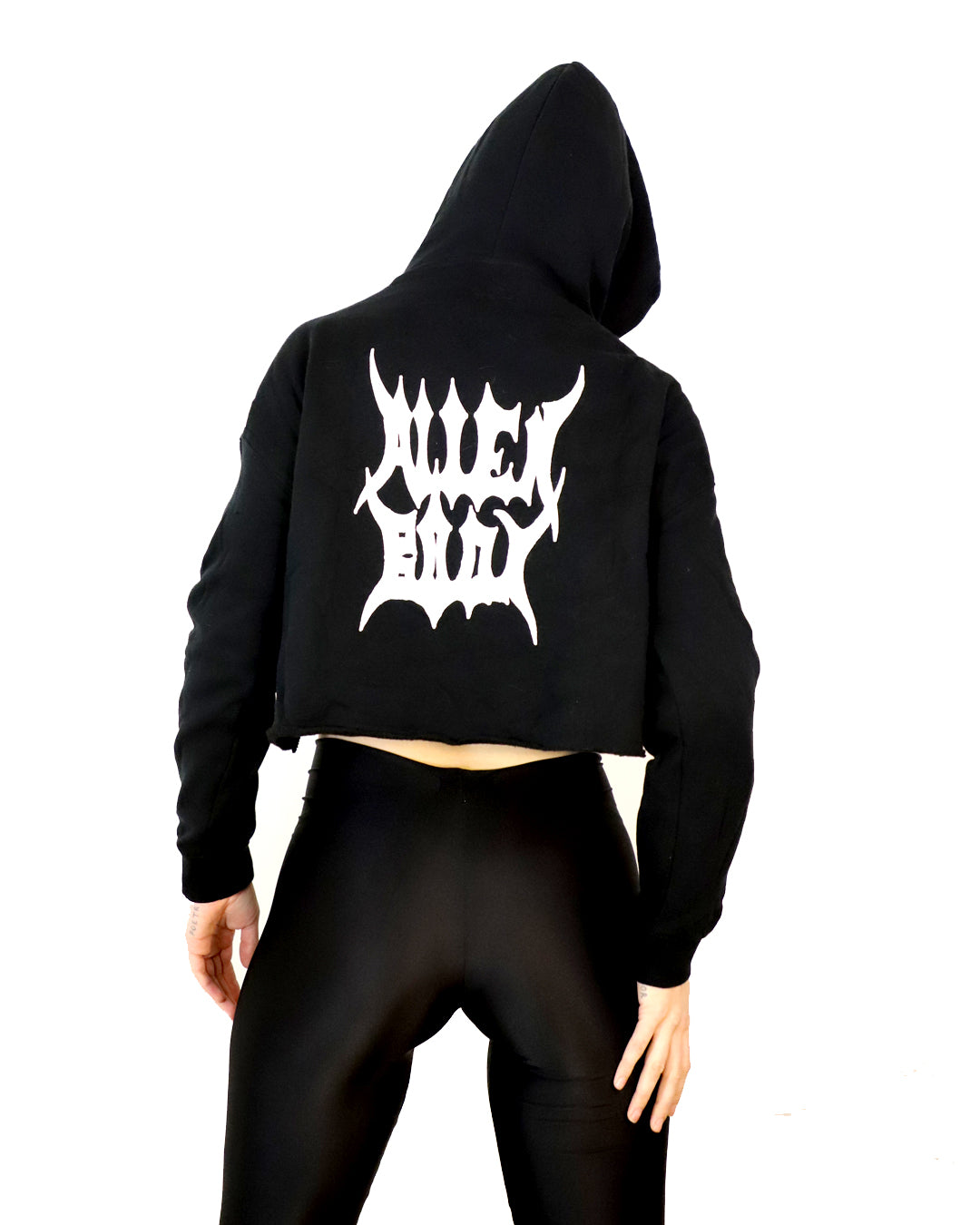 Crop-Dweller Crop Top Hoodie