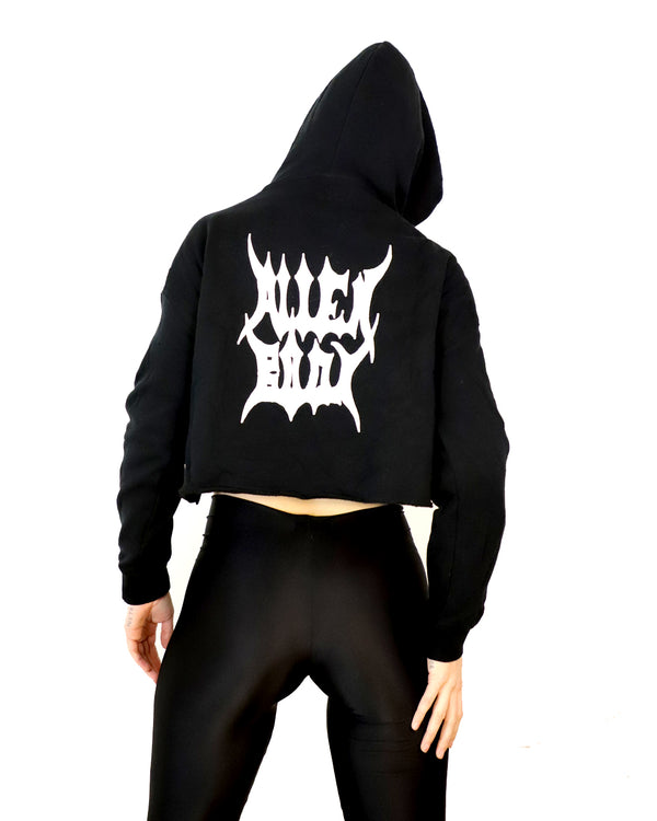Crop-Dweller Crop Top Hoodie