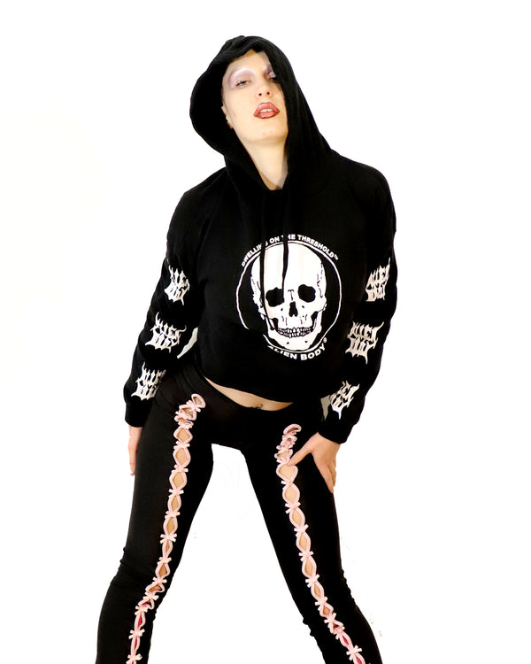 Crop-Dweller Crop Top Hoodie