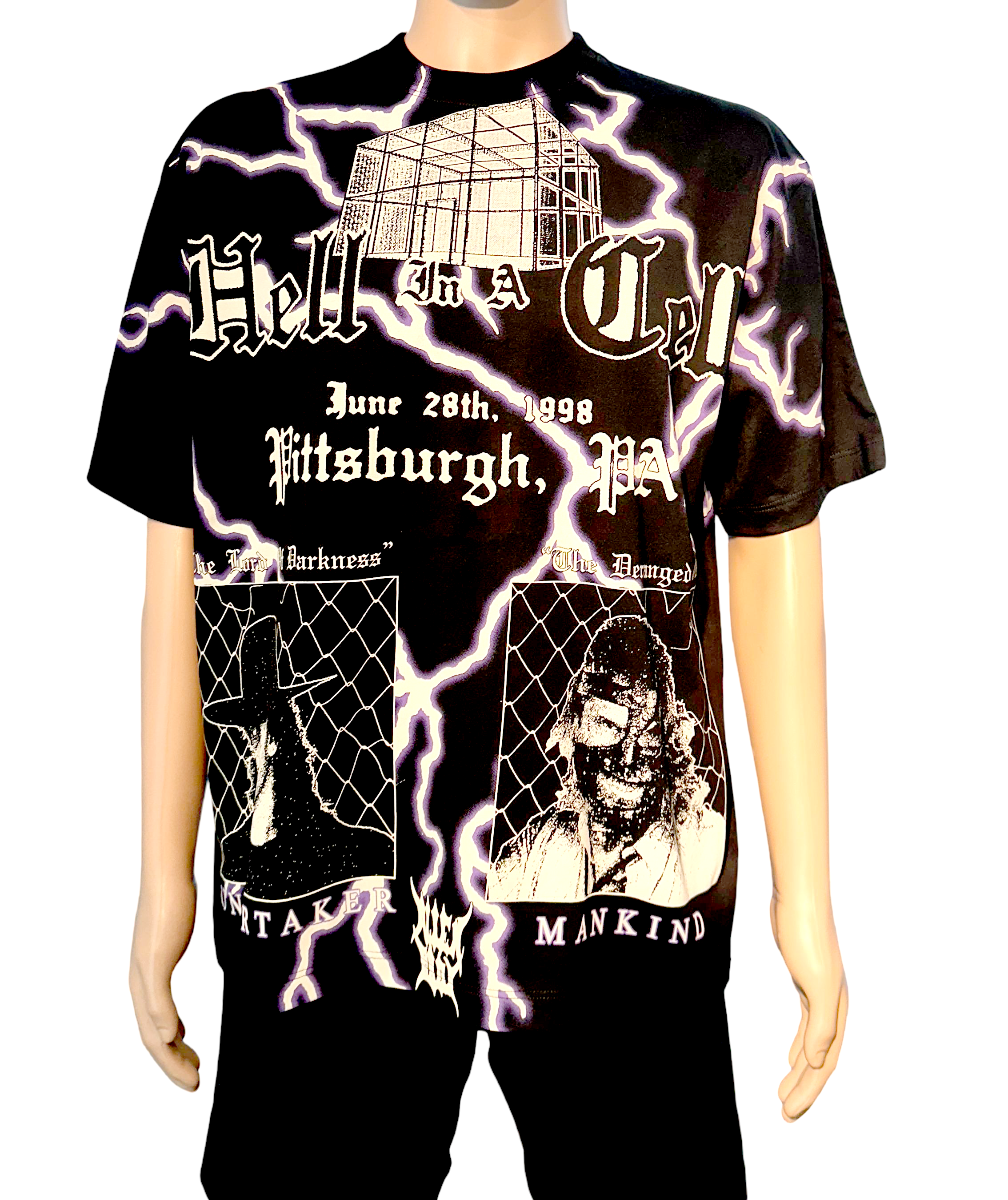 Hell In A Cell t shirt (restocked!)