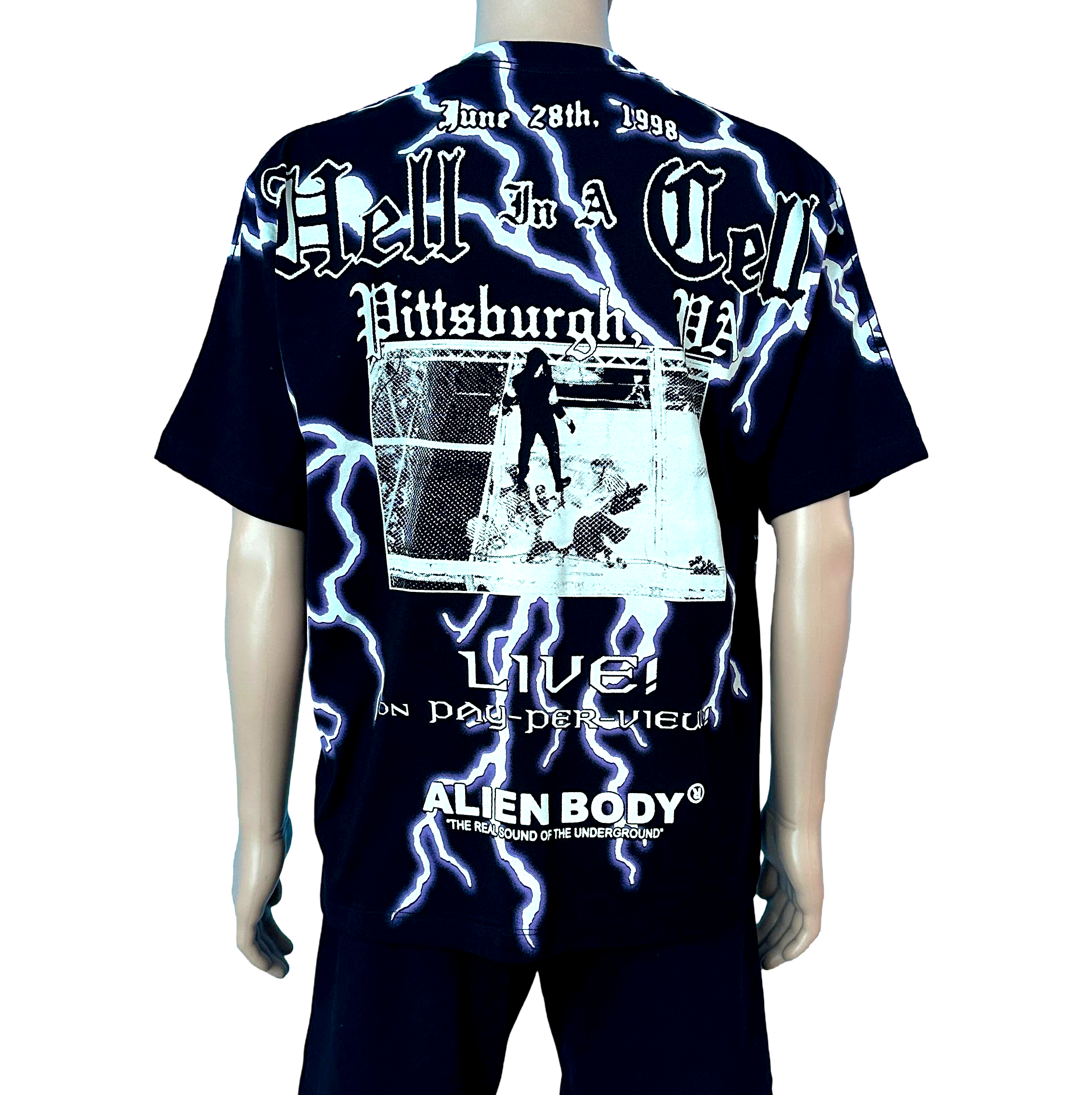 Hell In A Cell t shirt (restocked!)