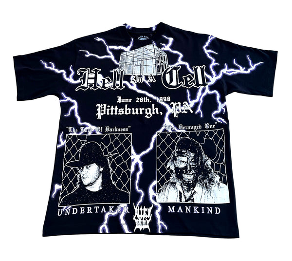 Hell In A Cell t shirt (restocked!)