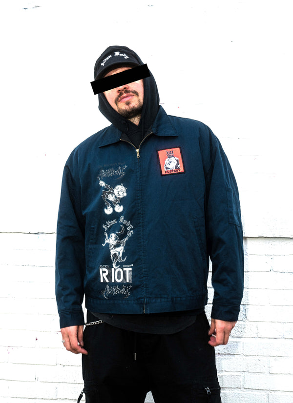 "riot" work jacket