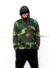 hooded camo "skull" longsleeve
