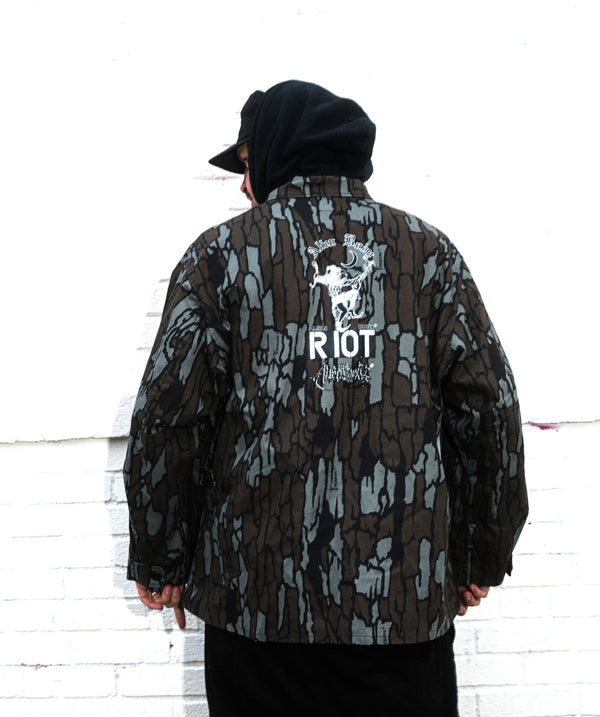 vintage camo "riot" jacket