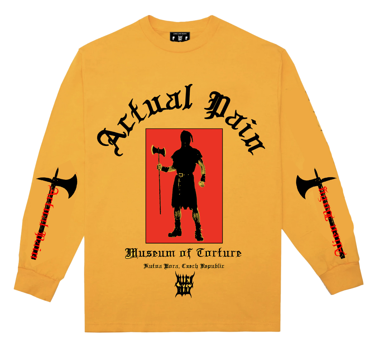 MUSEUM OF TORTURE Yellow Longsleeve