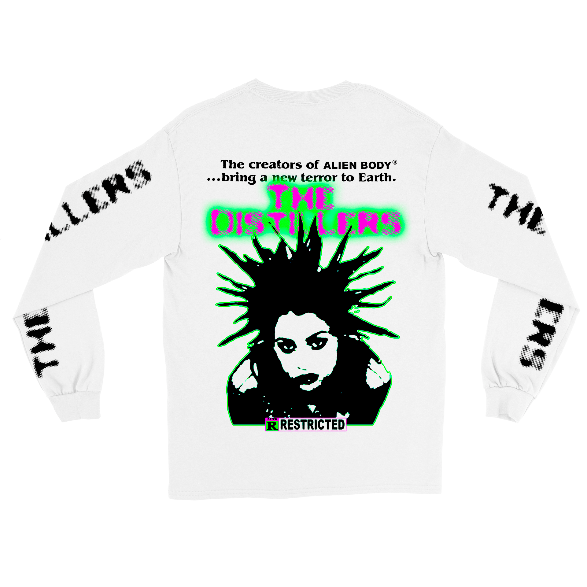 Restricted L/S Tee - White