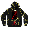 BLACK LIGHTNING DRAGON All Over Print Hoodie