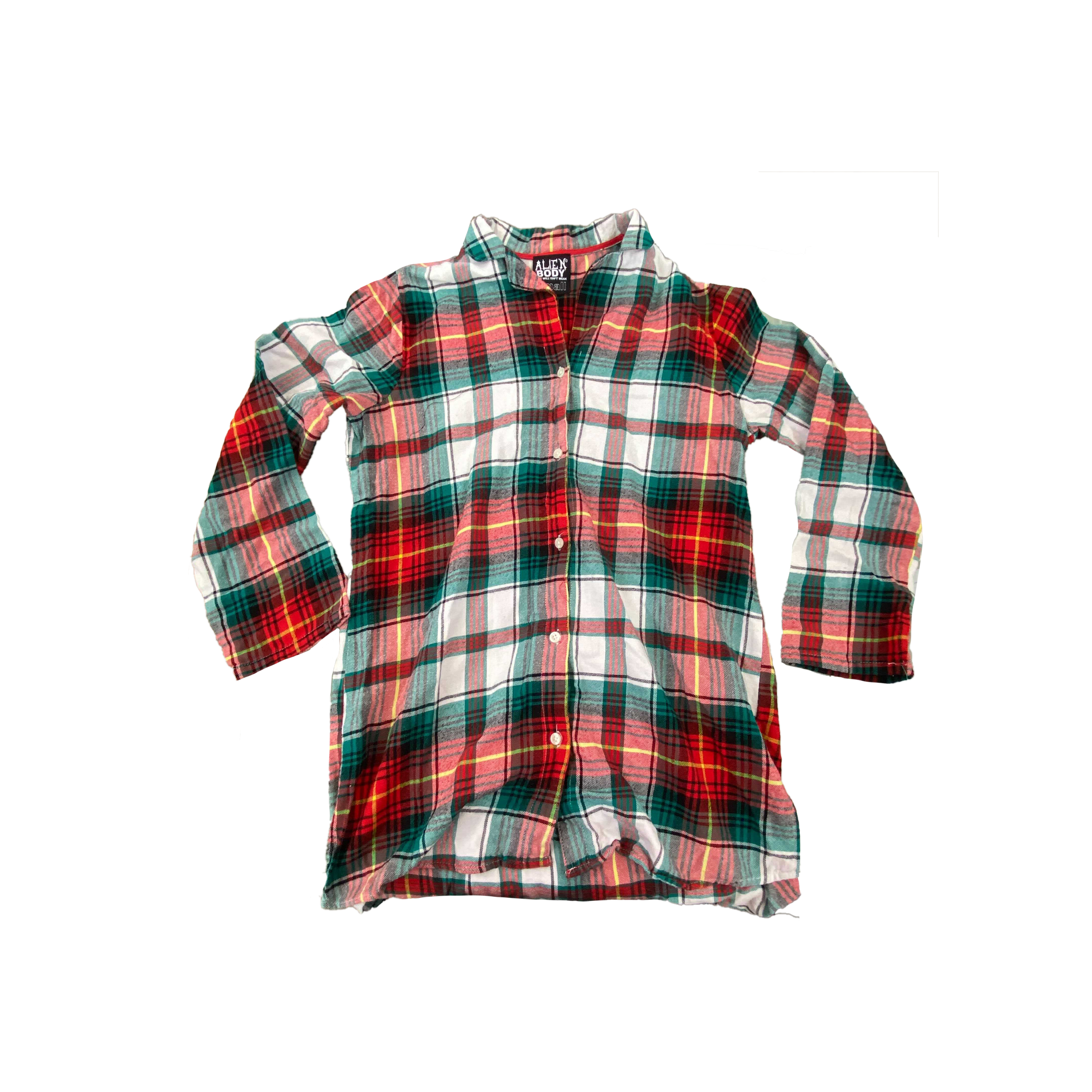 Upcycled Series - Flannel (Green/Red)