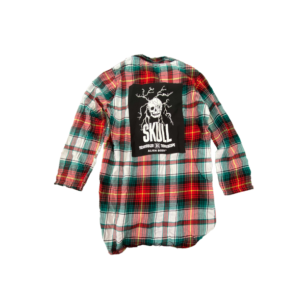 Upcycled Series - Flannel (Green/Red)
