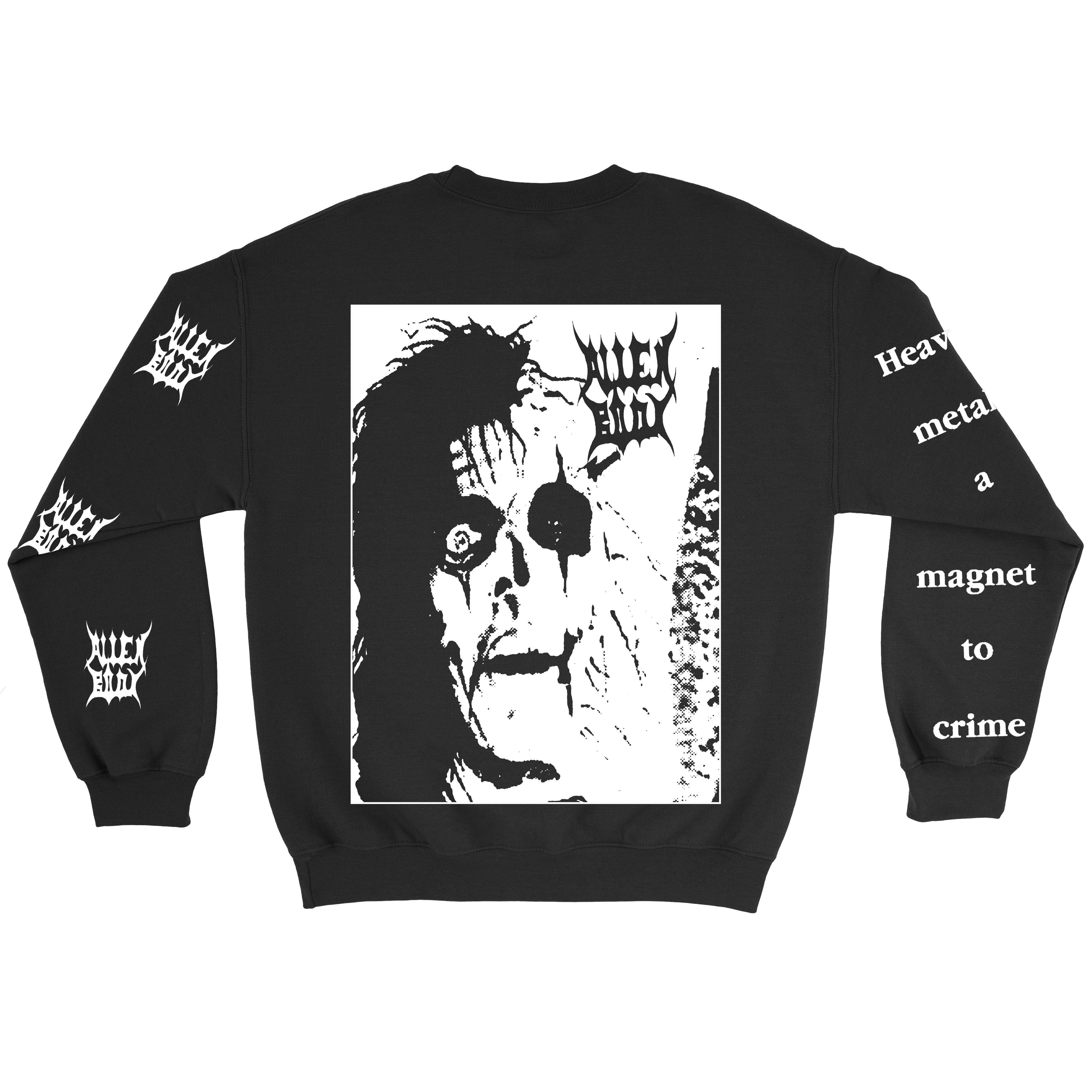 Heavy Metal Crime Crewneck