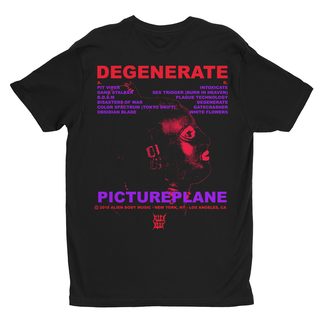 Degenerate Cassette Bundle - Cassette, Shirt and Poster