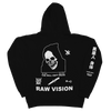 RAW VISION HOODIE (MIDNIGHT BLACK)
