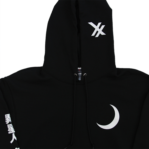 RAW VISION HOODIE (MIDNIGHT BLACK)