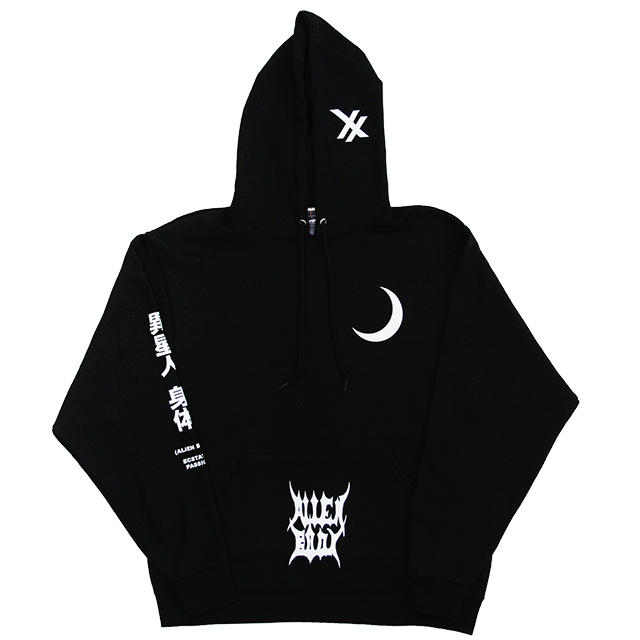 RAW VISION HOODIE (MIDNIGHT BLACK)
