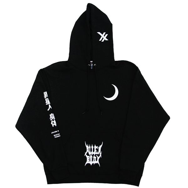 RAW VISION HOODIE (MIDNIGHT BLACK)