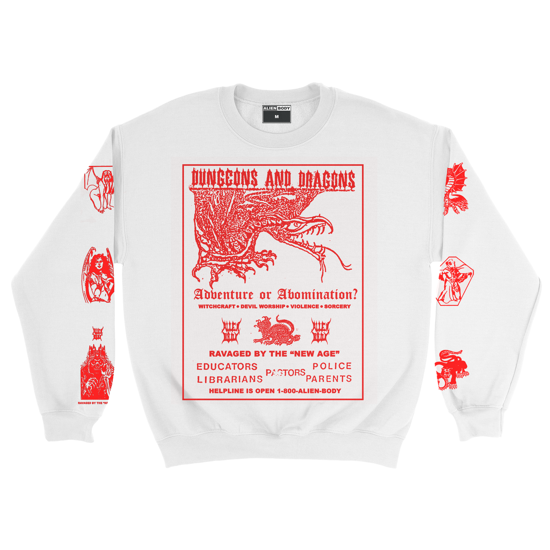 Dungeons and Dragons Crewneck Sweater