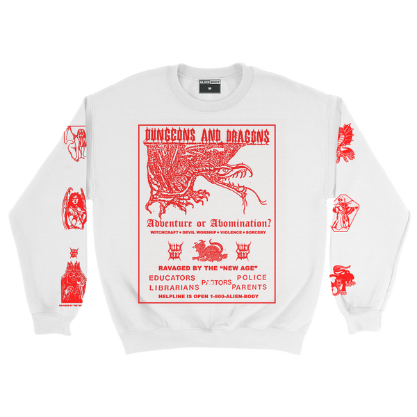 Dungeons and Dragons Crewneck Sweater