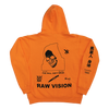 RAW VISION HOODIE (ORANGE) LIMITED EDITION