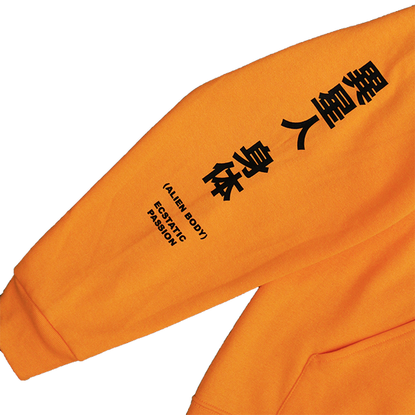 RAW VISION HOODIE (ORANGE) LIMITED EDITION