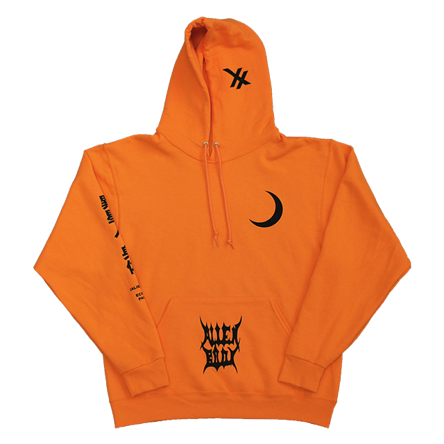 RAW VISION HOODIE (ORANGE) LIMITED EDITION