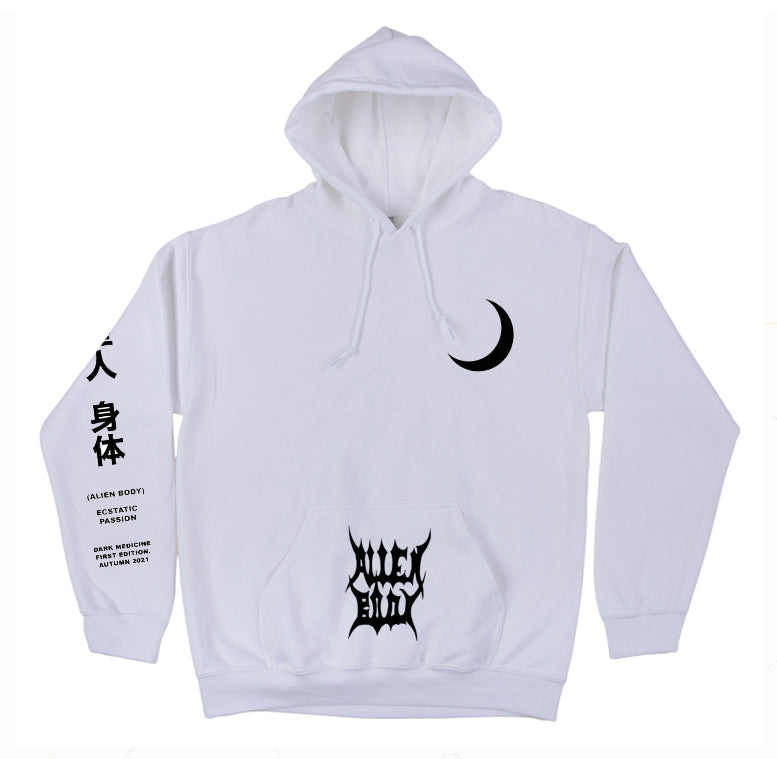 RAW VISION HOODIE (SNOW WHITE)