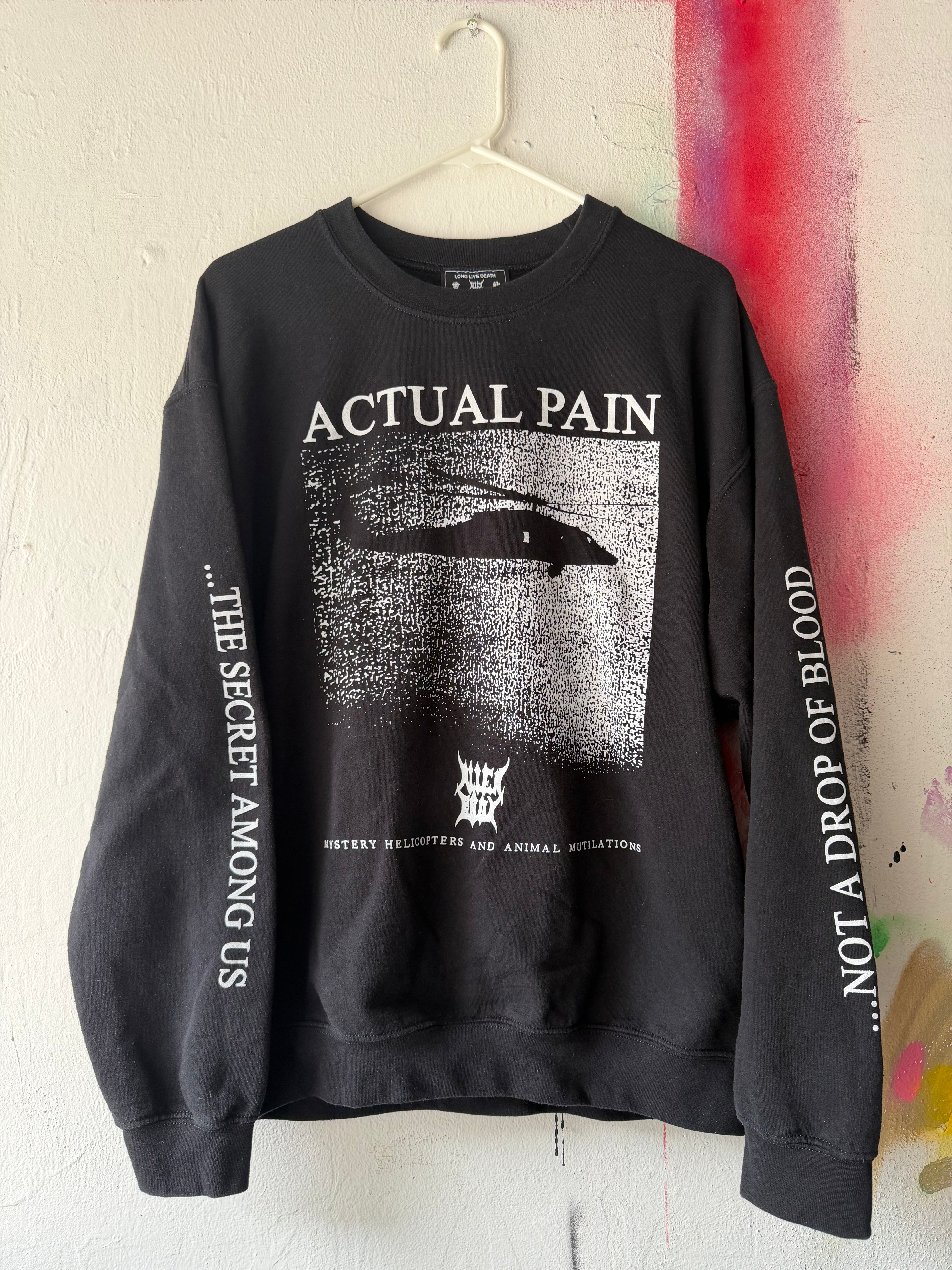 Mystery Helicopters crew neck