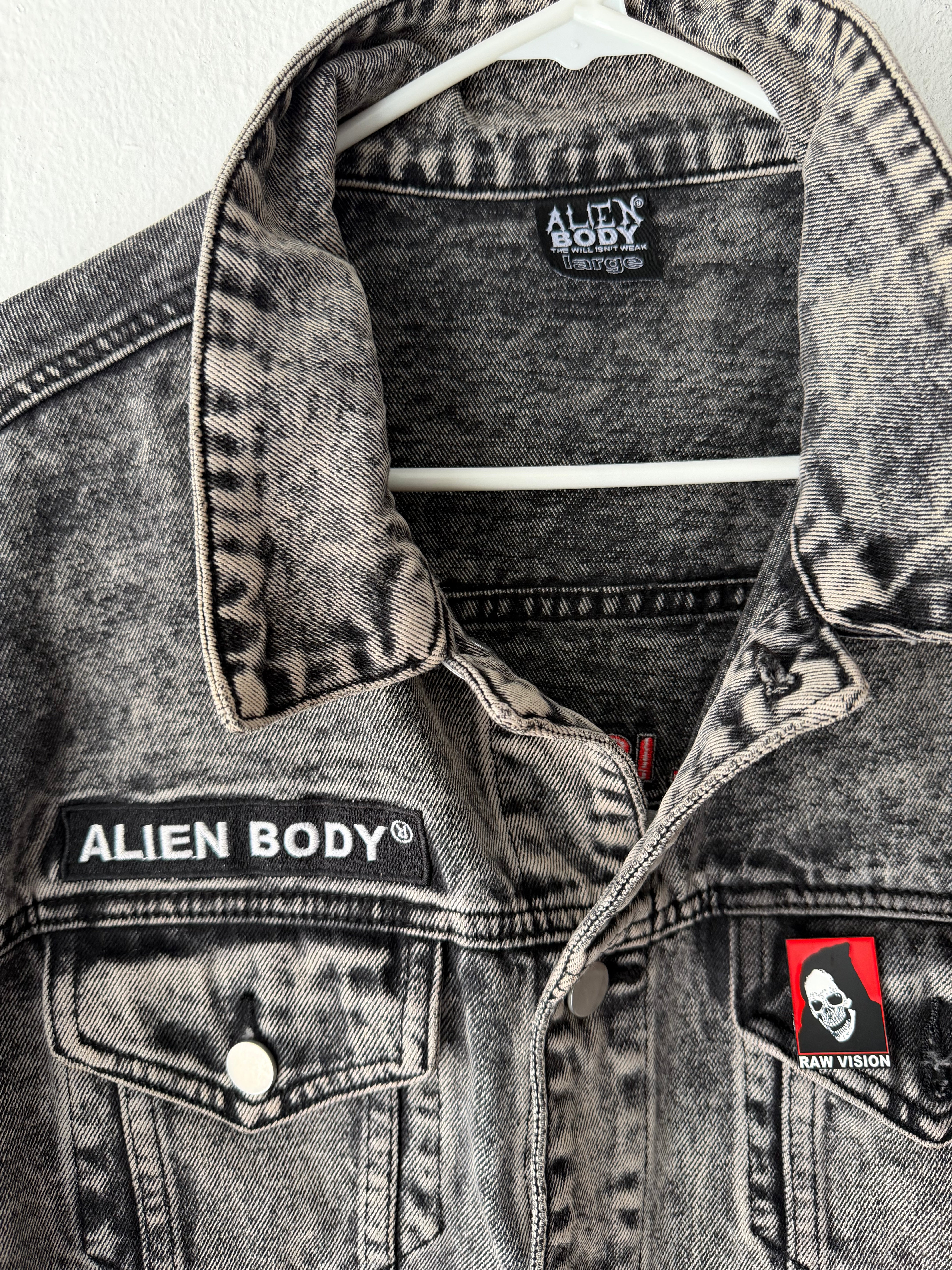 Acid Wash denim Jacket
