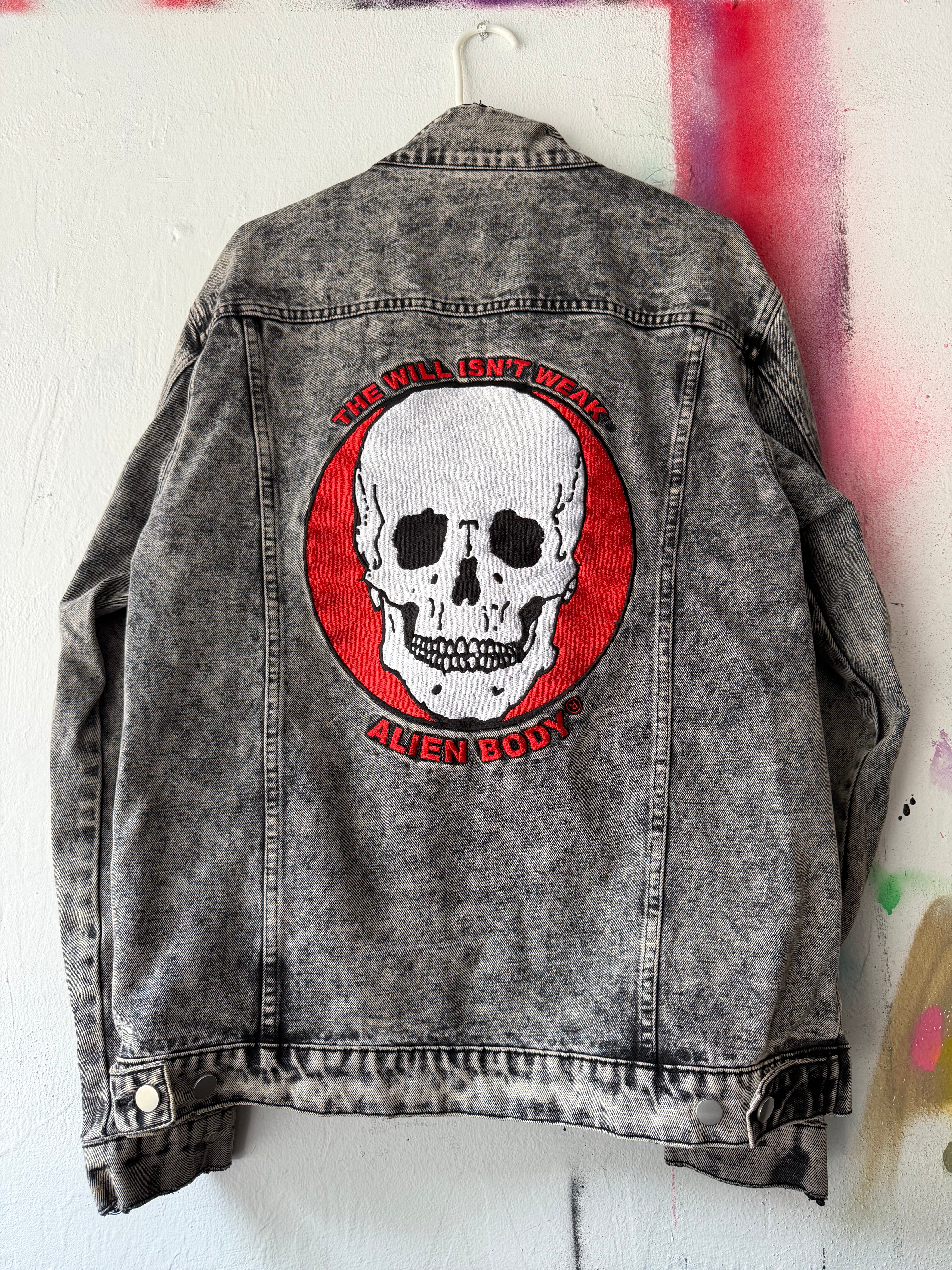 Acid Wash denim Jacket