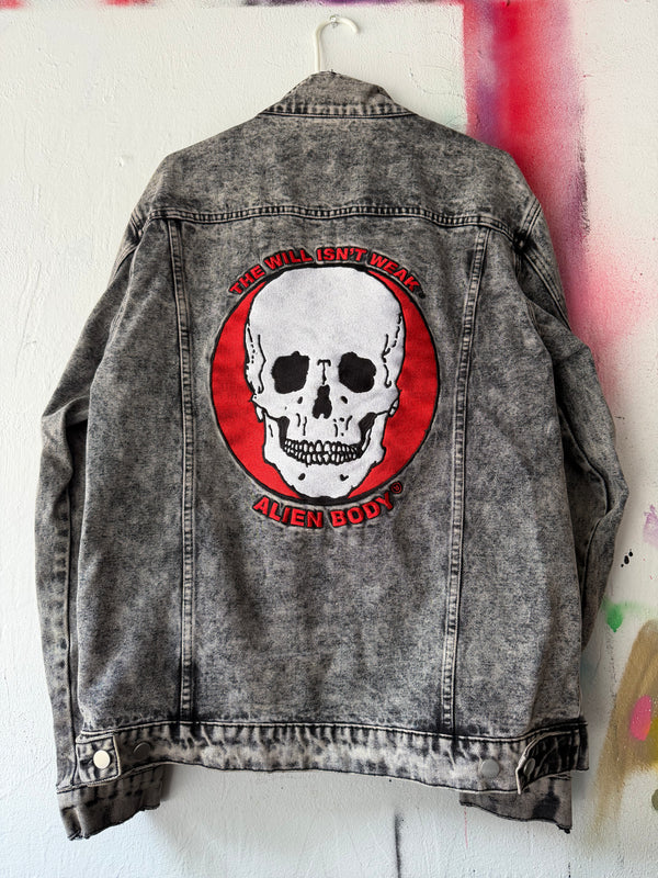 Acid Wash denim Jacket