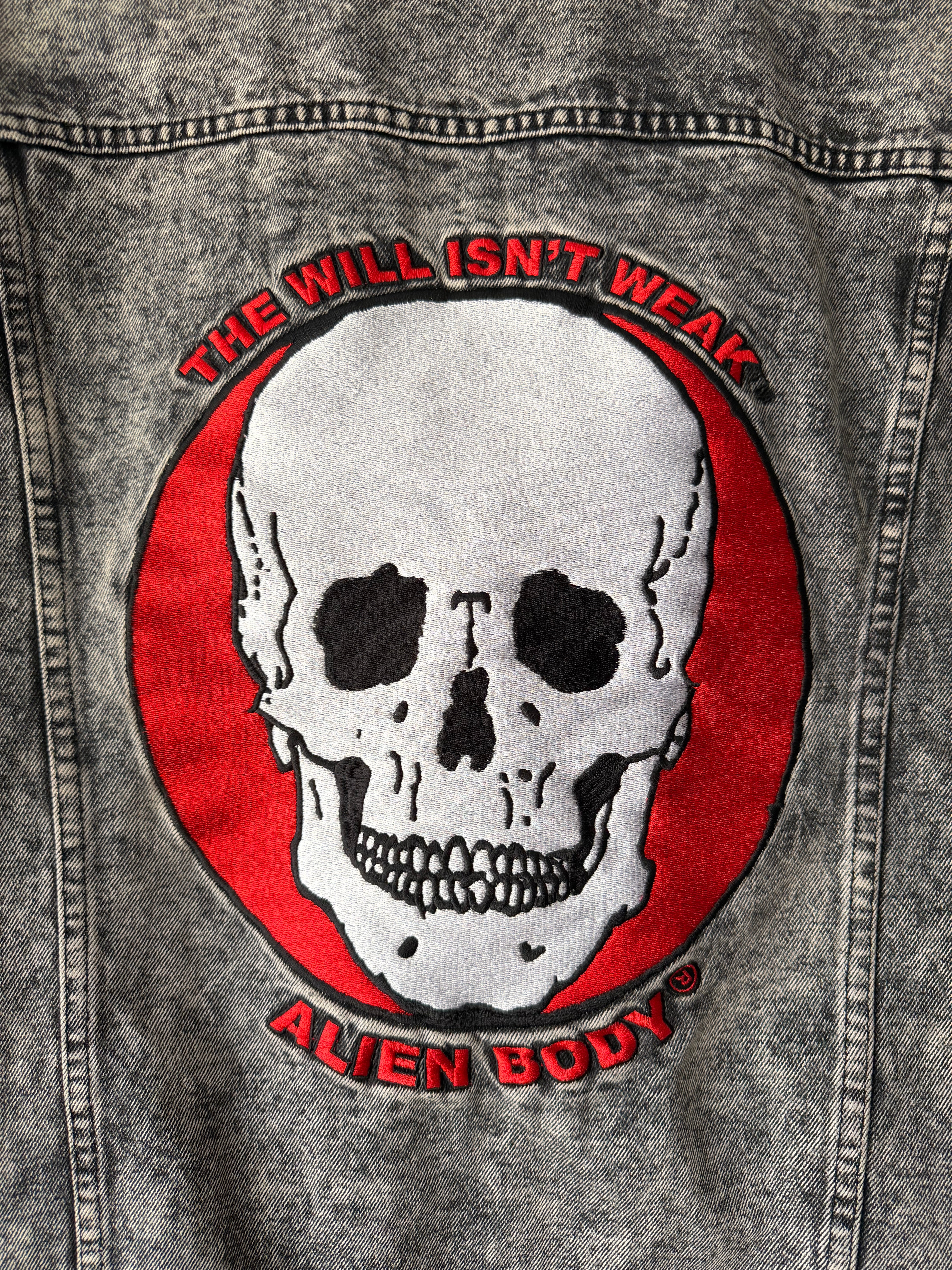 Acid Wash denim Jacket