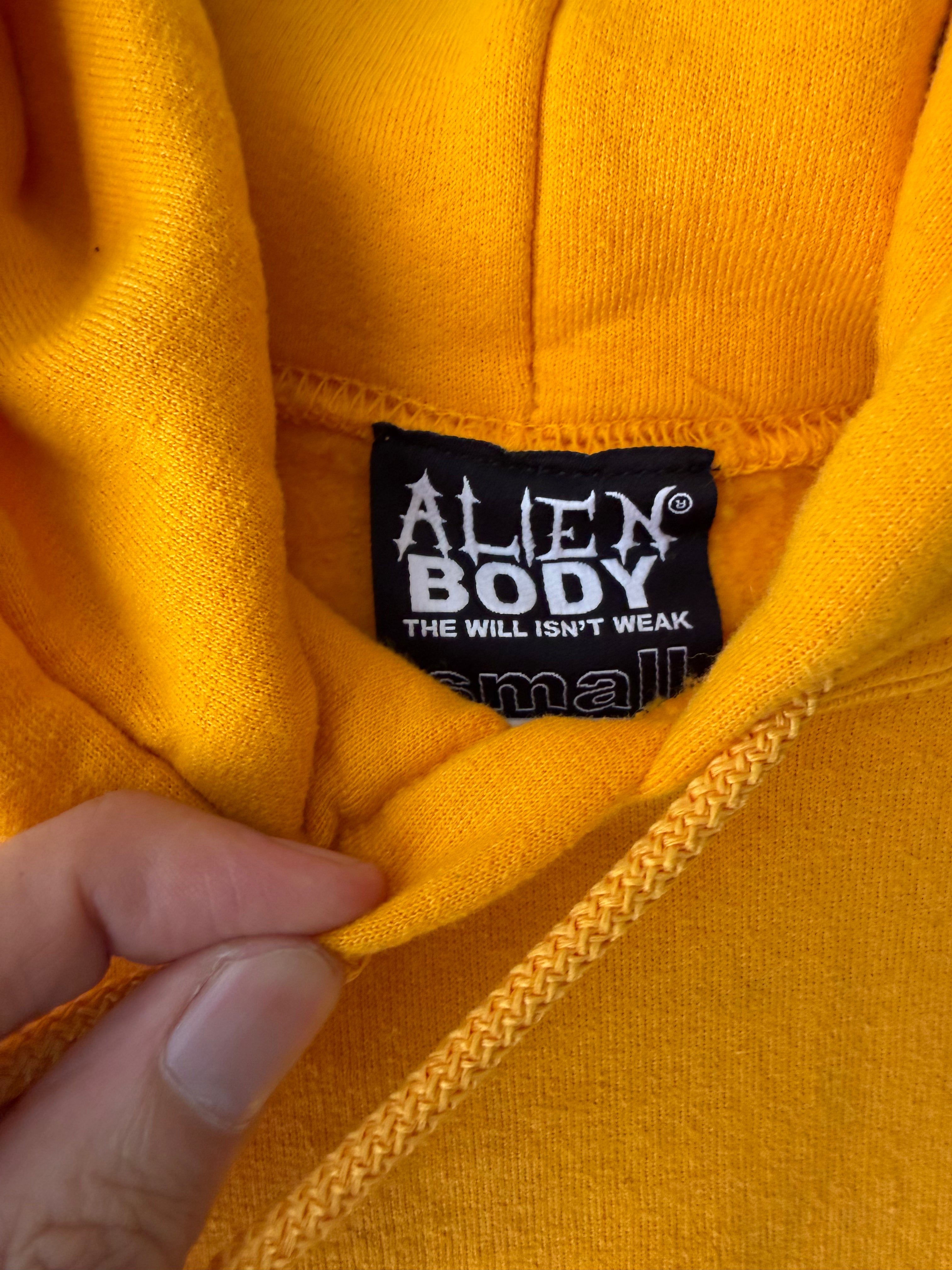 Raw Vision (yellow) hoodie