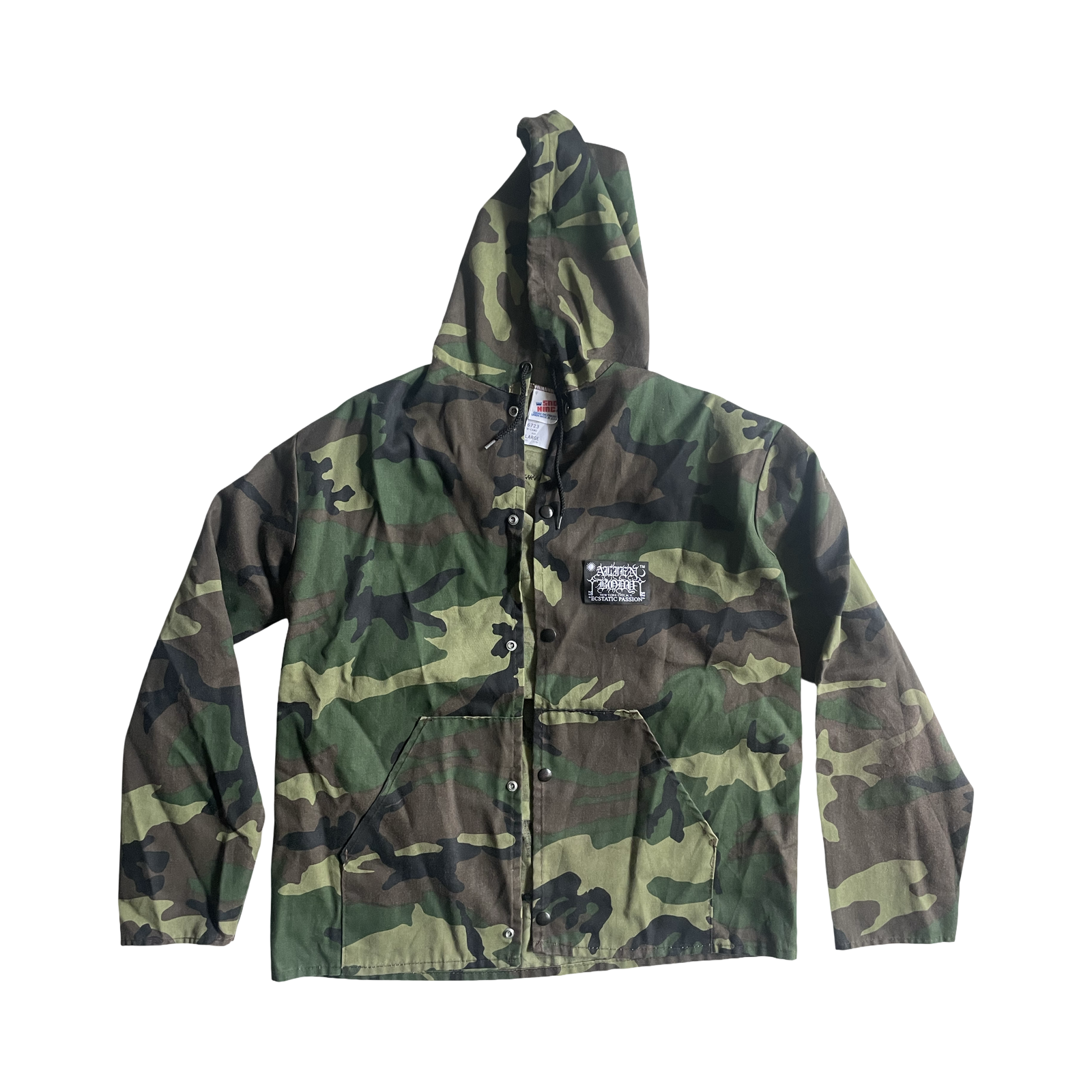 hooded camo 