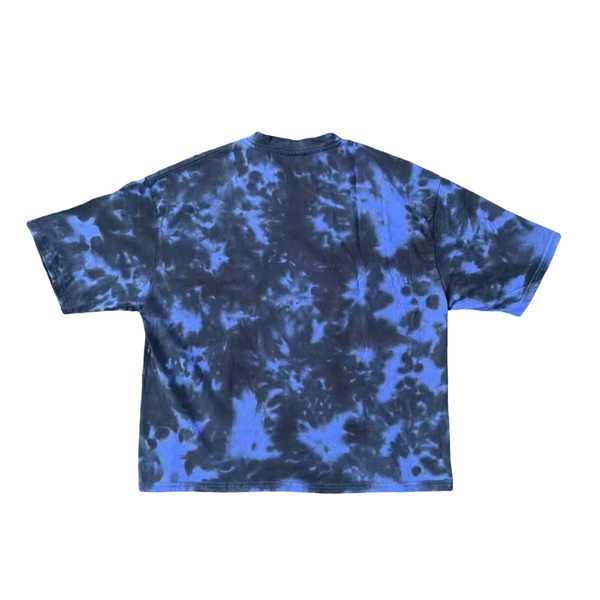 Blue Alien Velvet Tie Dye