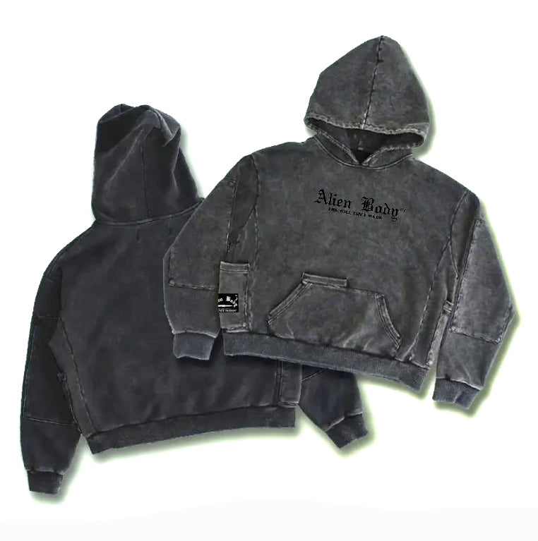 Black Acid Hoodie