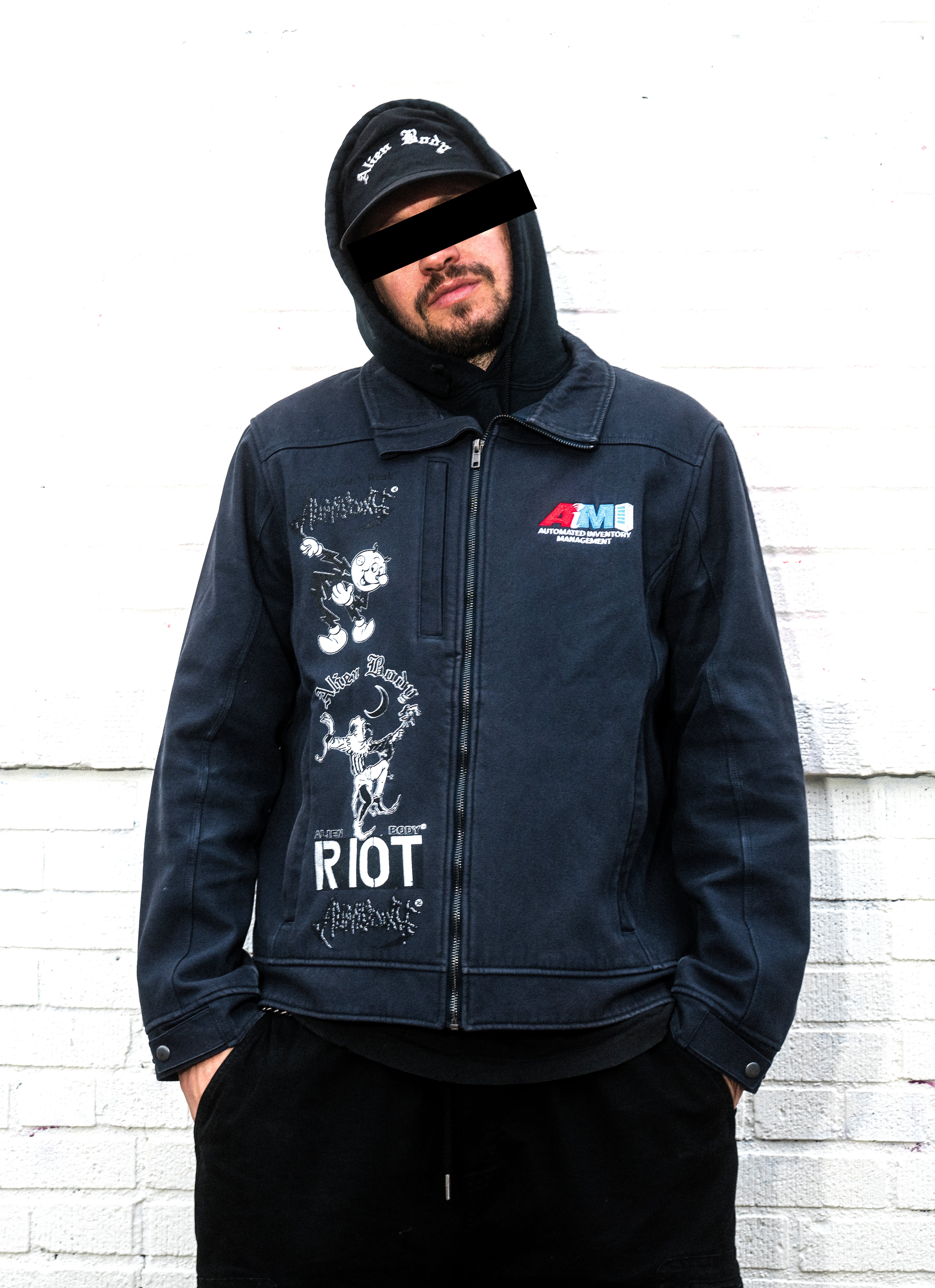 heavy duty riot work coat