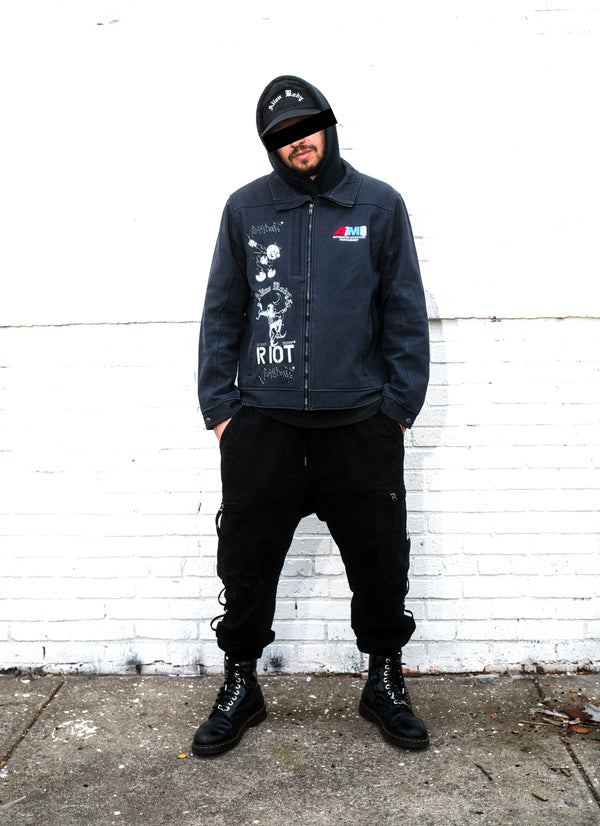 heavy duty riot work coat