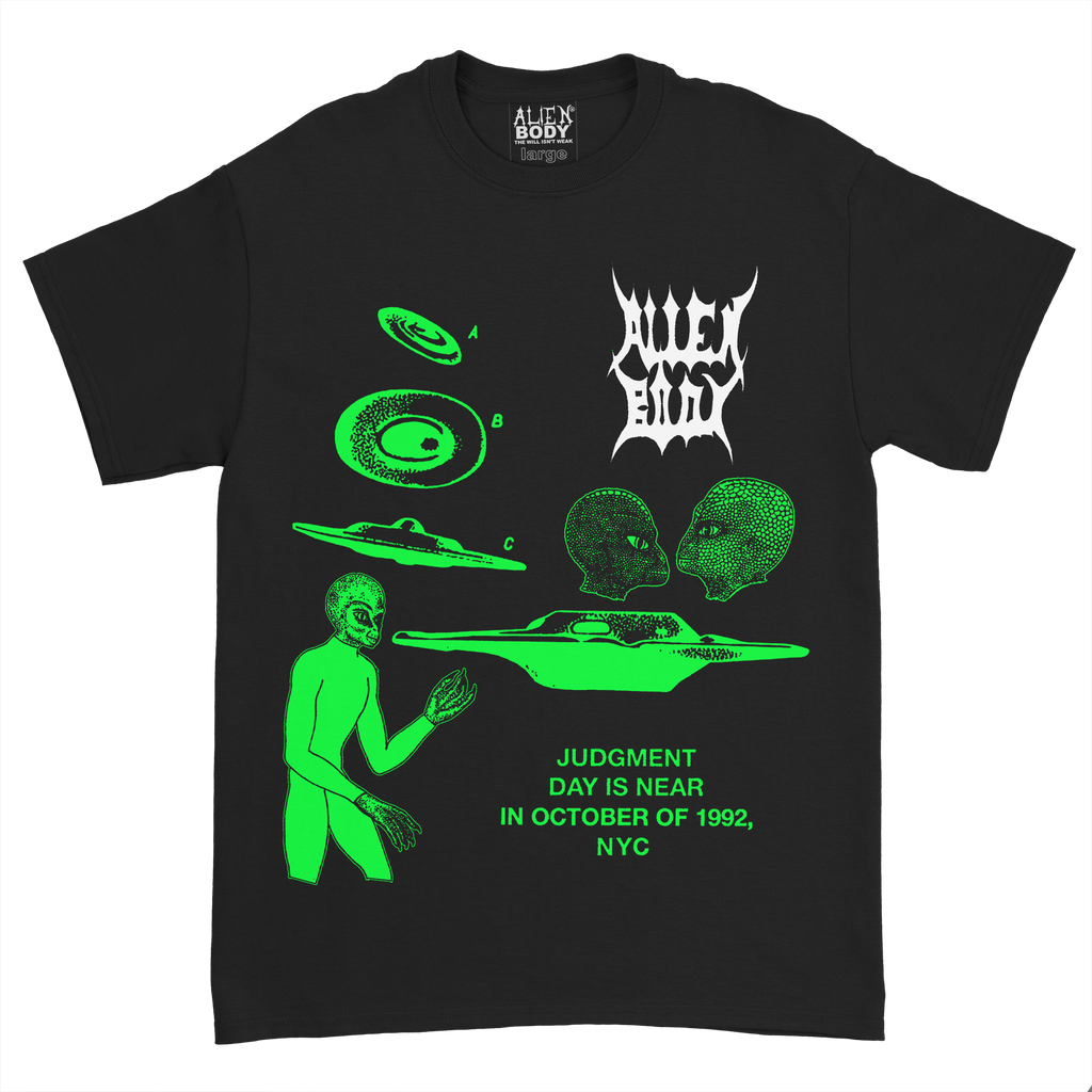 JUDGMENT DAY T-SHIRT – Alien Body