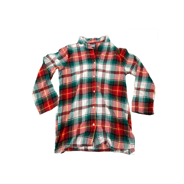 Upcycled Series - Flannel (Green/Red)